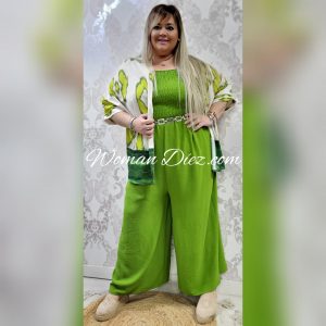 Kimono Max verde Lima