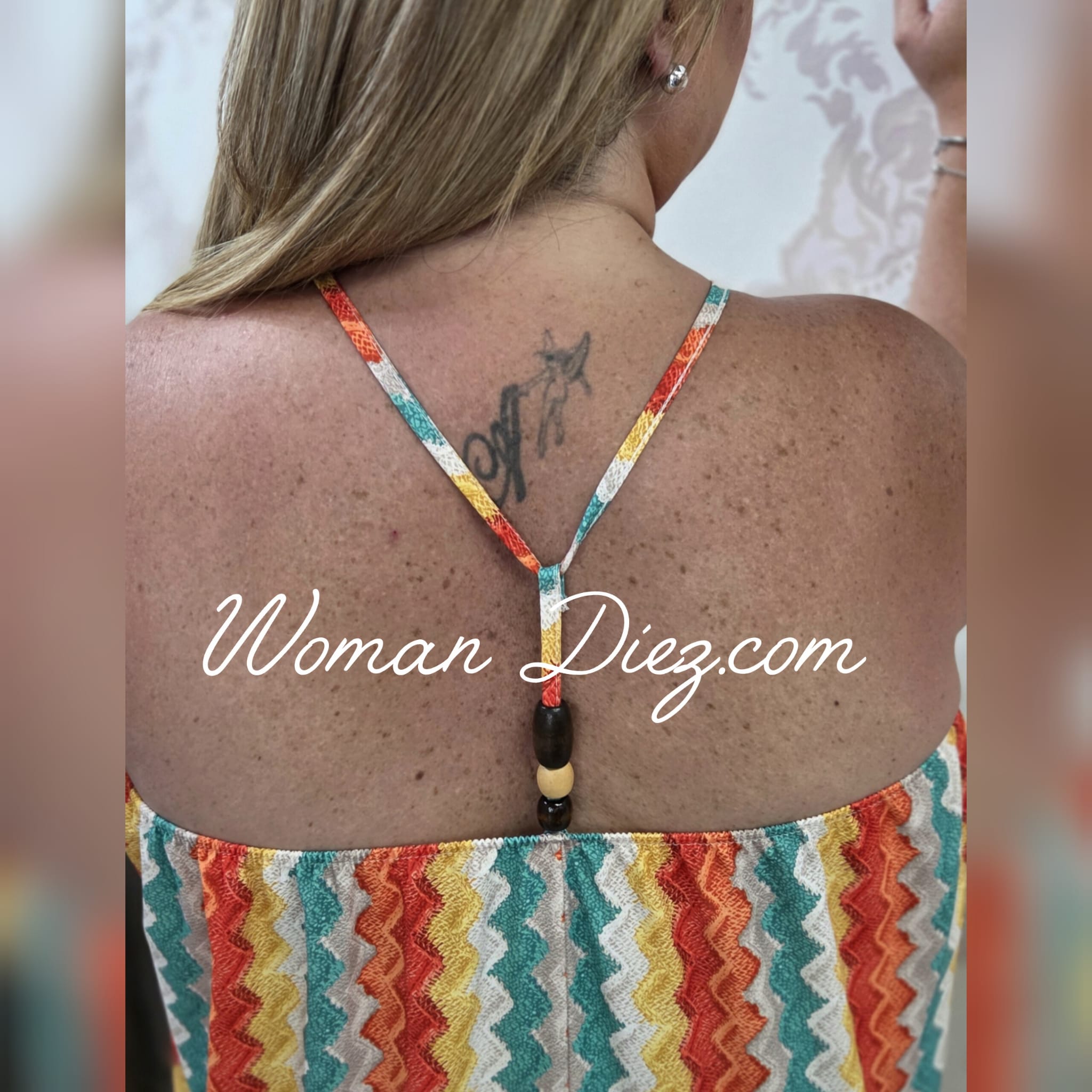 Vestido Miramar naranja - Imagen 3