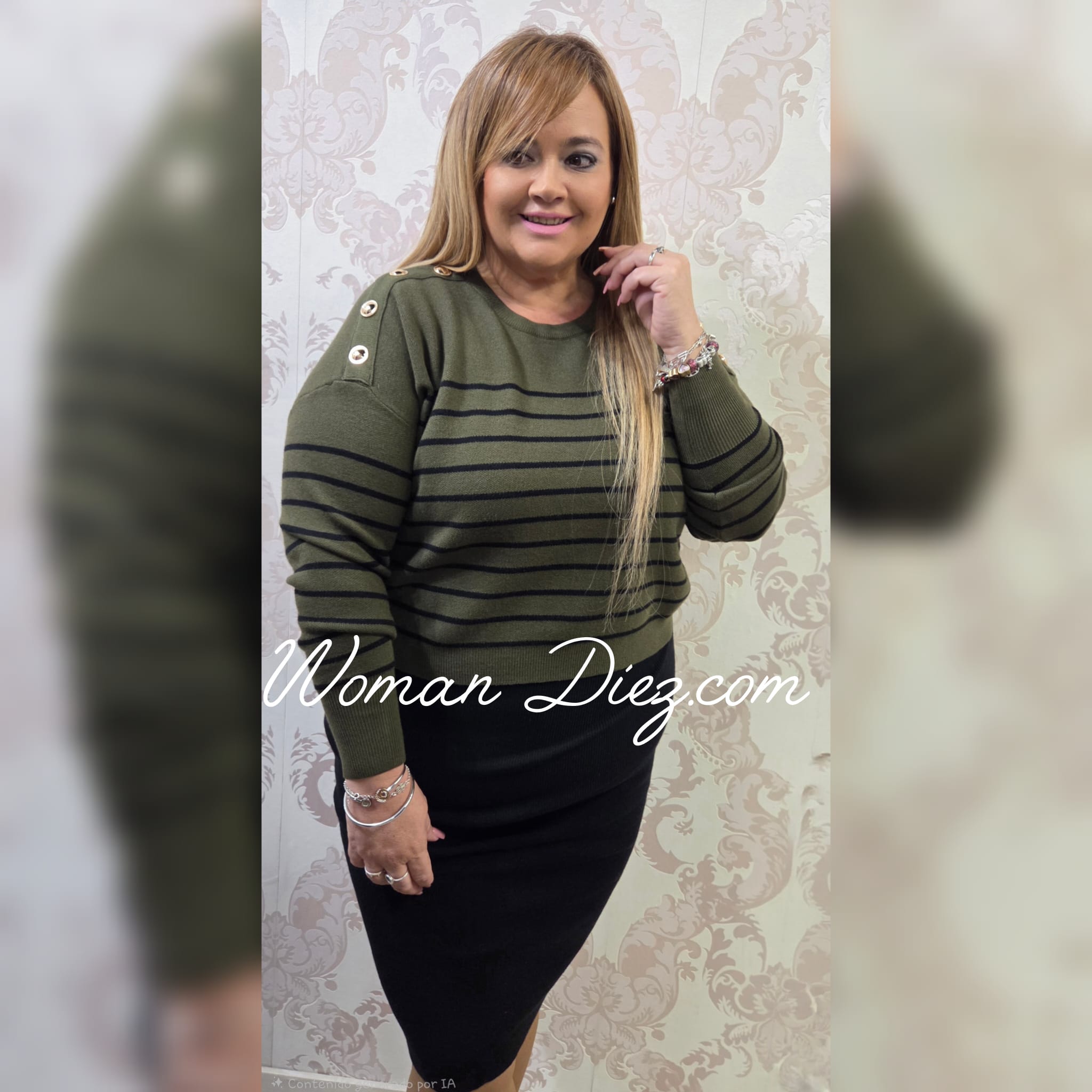 Conjunto almirante verde militar - Imagen 2