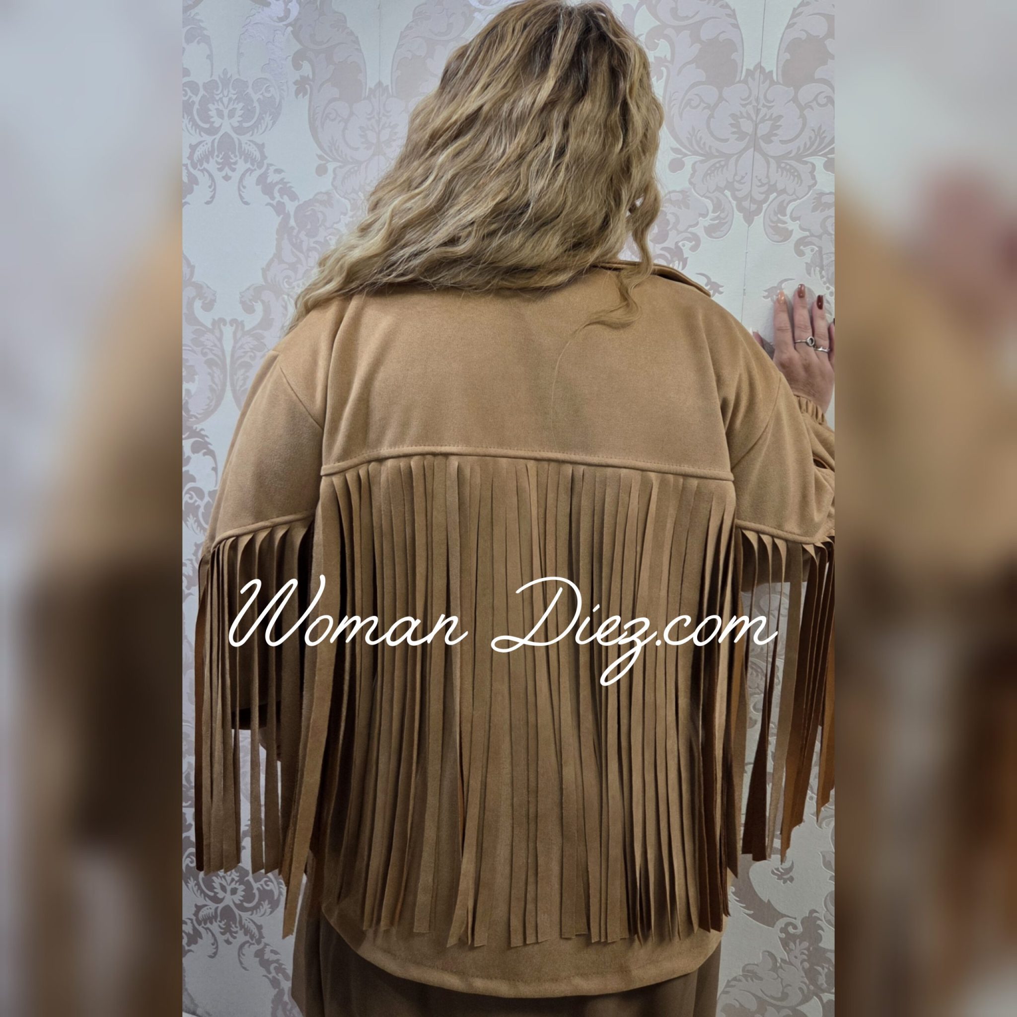 Chaqueta Oeste Camel - Imagen 3