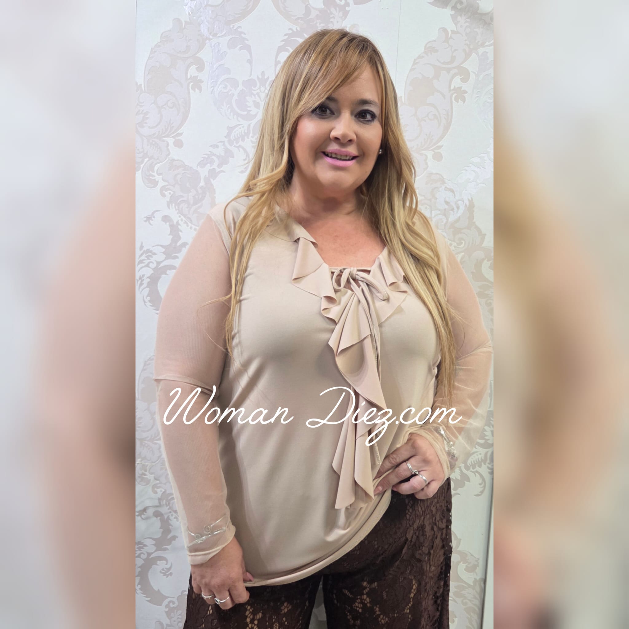 Blusa Egipcia Beige - Imagen 2