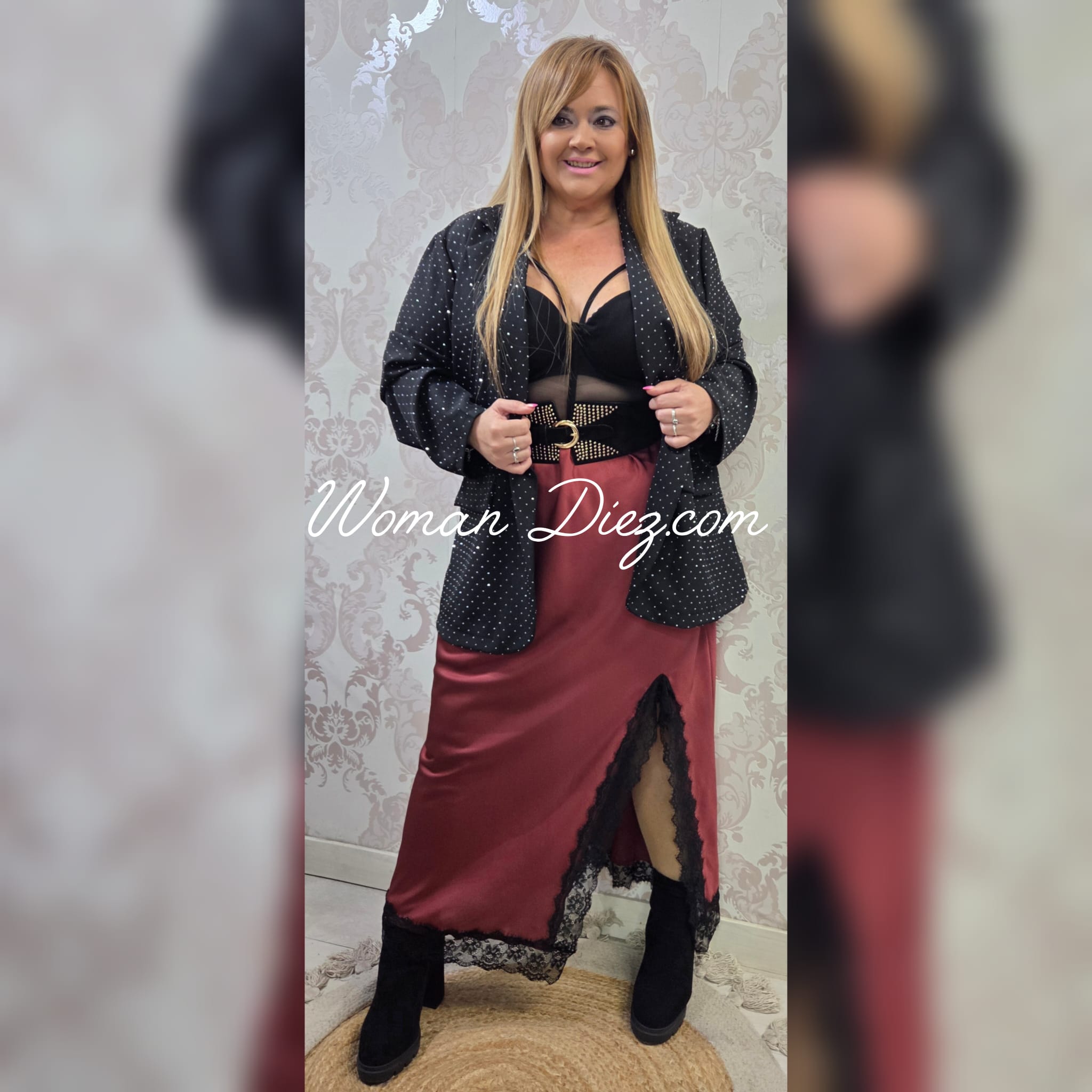 Blazer Brillo Negra - Imagen 3