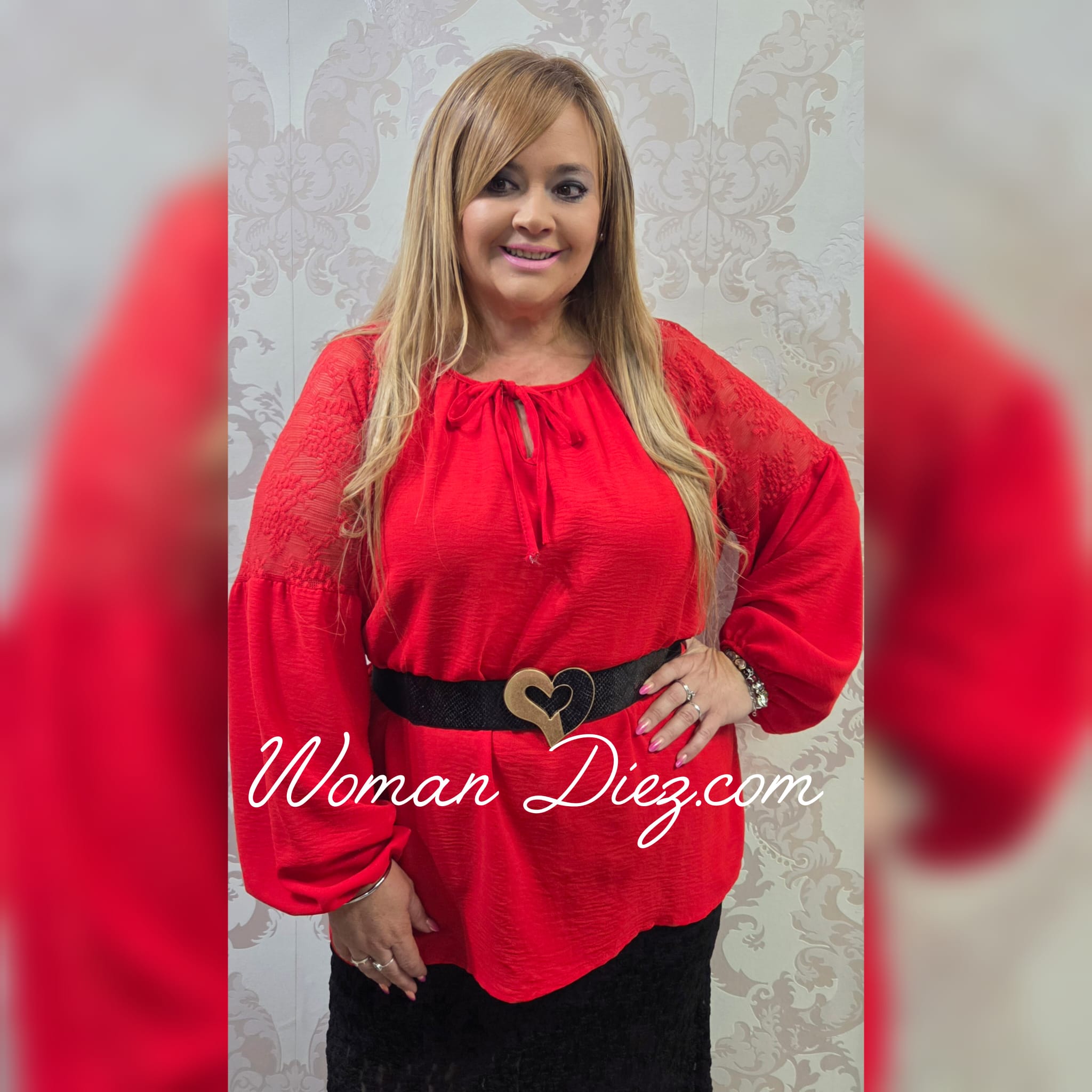 Blusa Sky Roja - Imagen 3