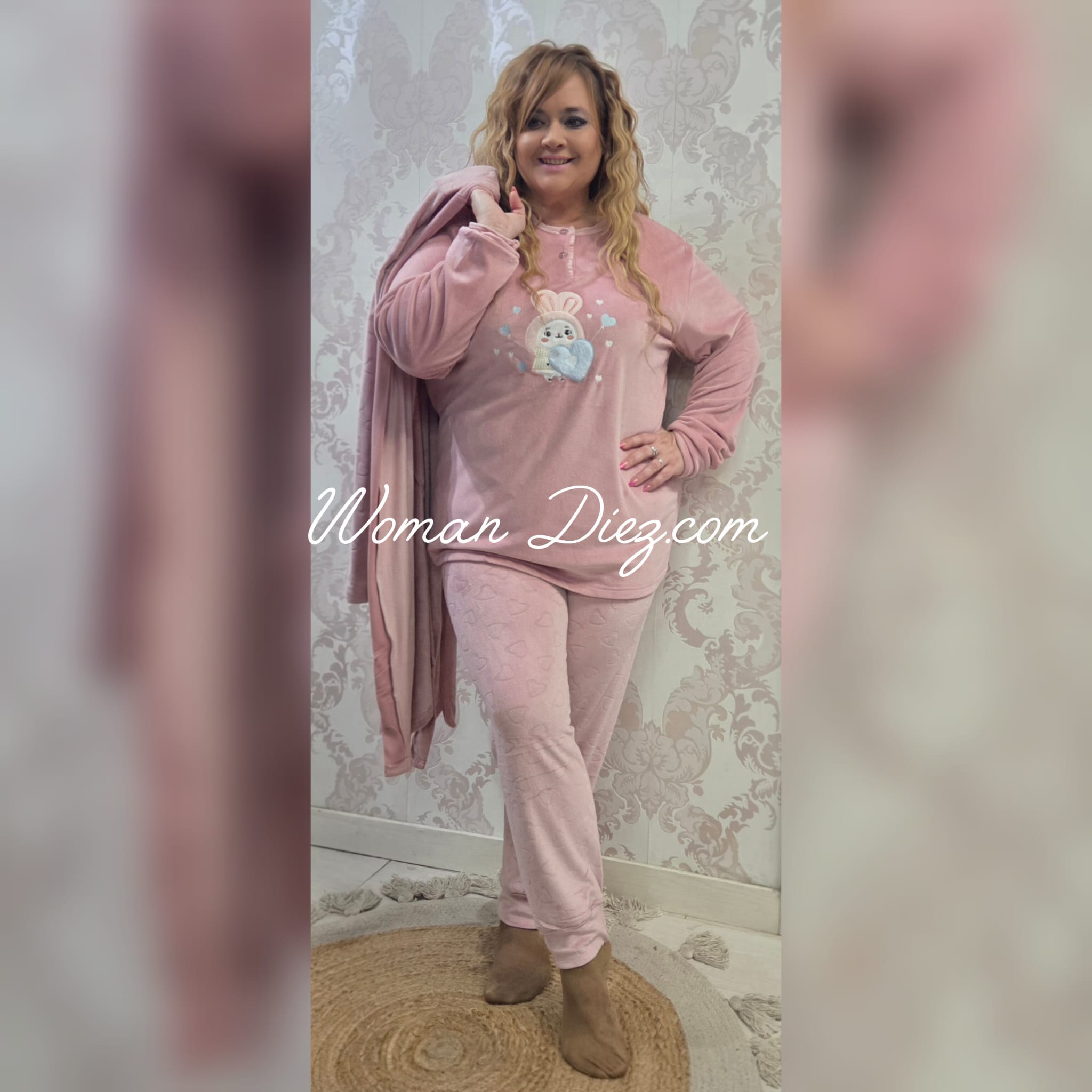 Conjunto de 3 piezas Corazon Rosa - Imagen 2