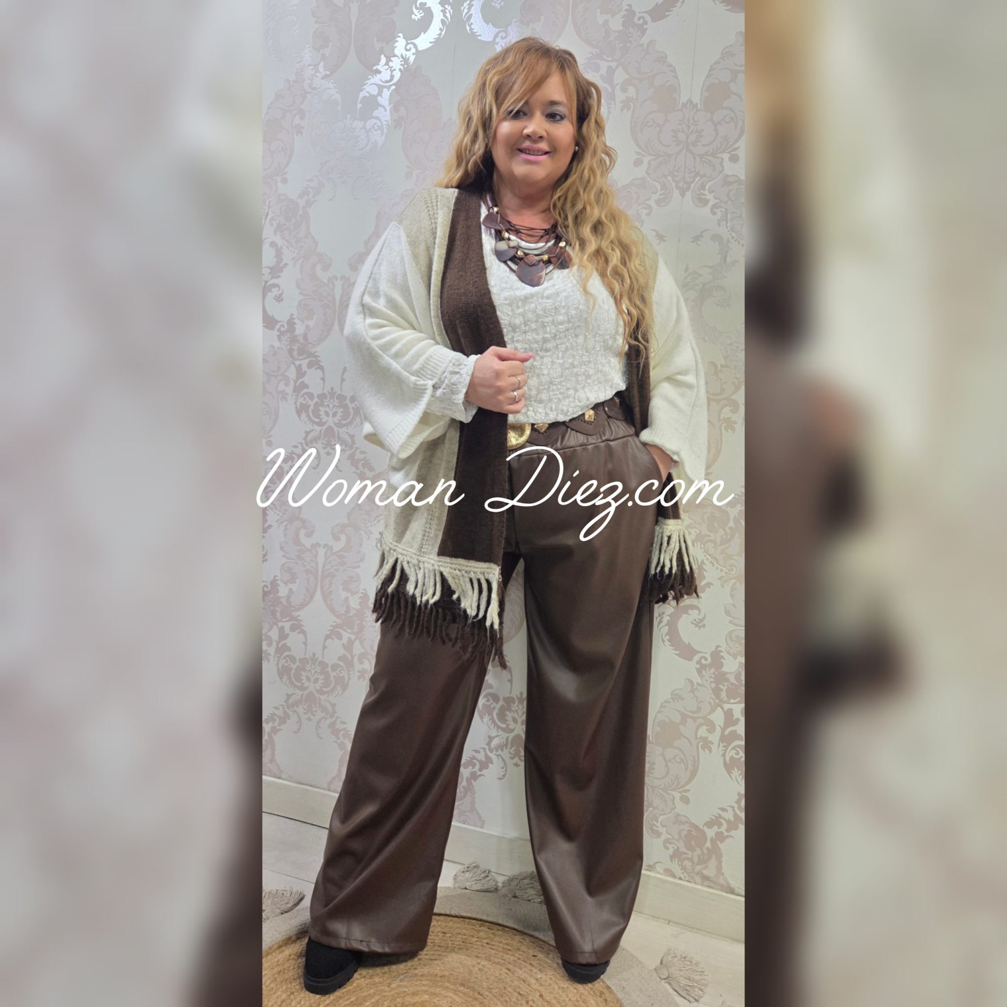 Rebeca Bicolor Flecos - Imagen 2