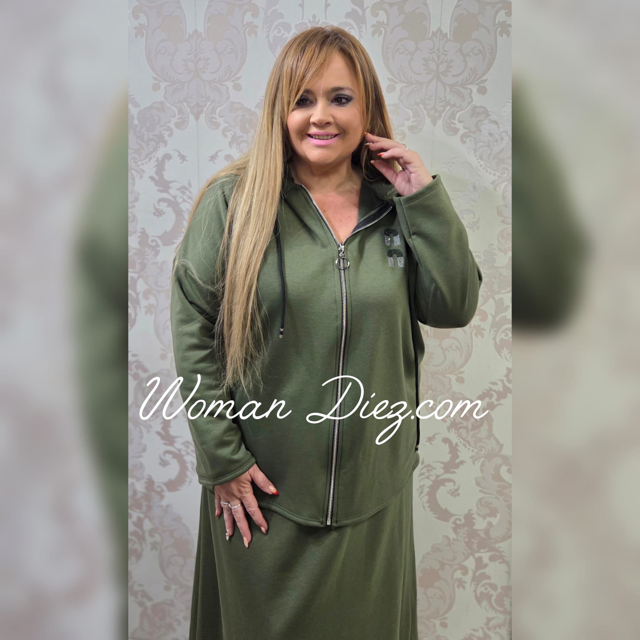 Conjunto Sport Verde Militar - Imagen 2