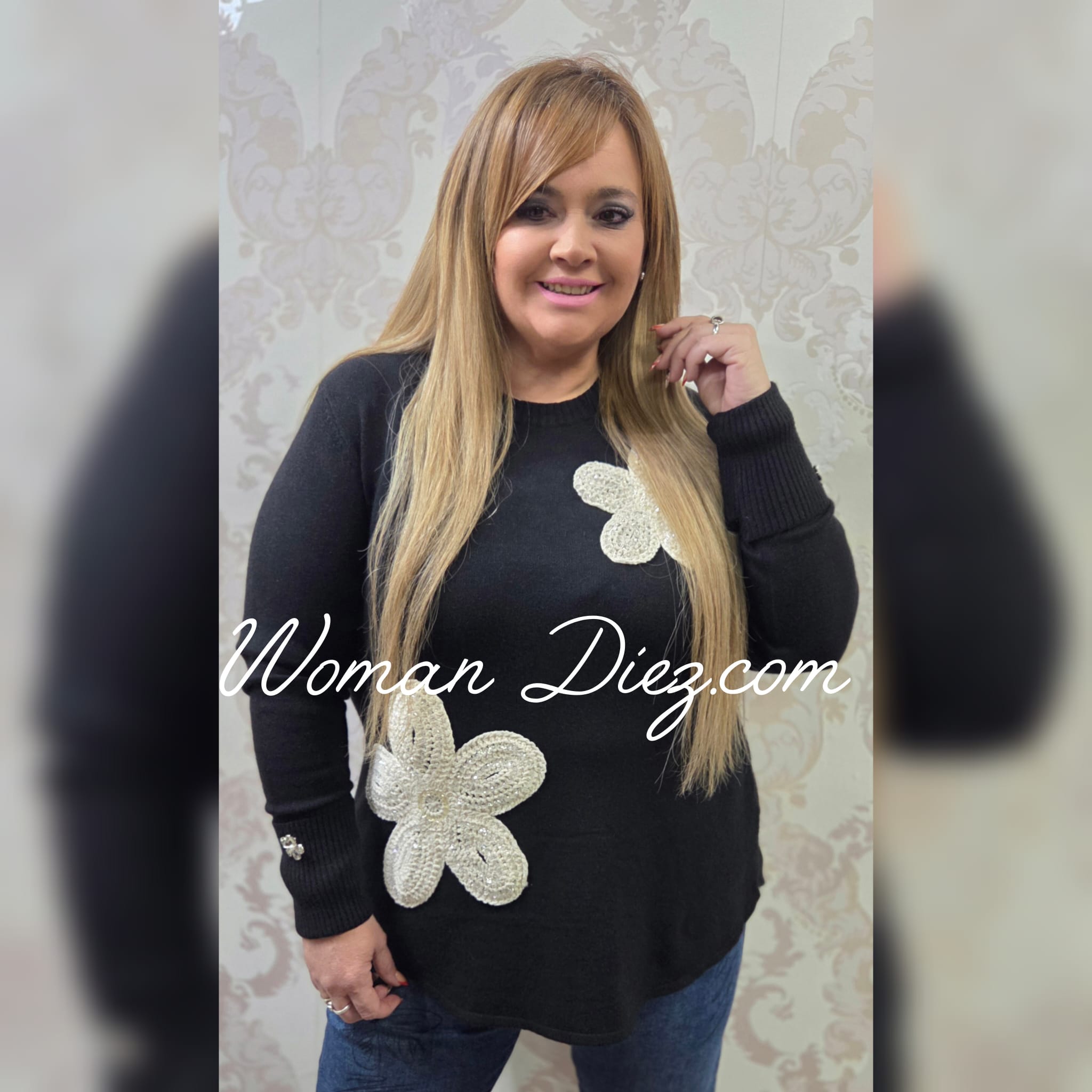 Jersey Margarita Negro - Imagen 2