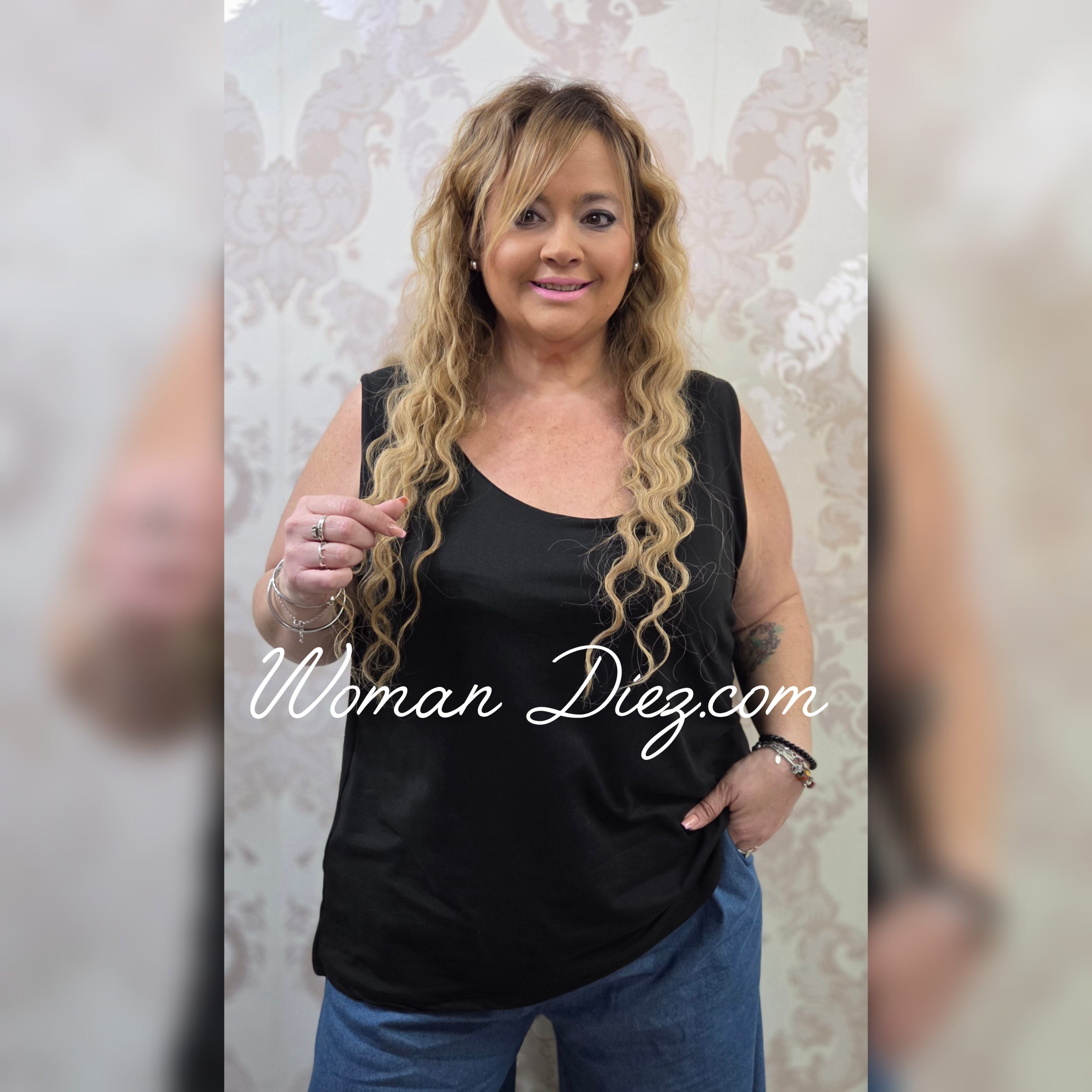 Camiseta Basica Negra - Imagen 2